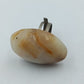Vintage Naturstein Ring Braun Beige Verstellbar Statement Ring Damen