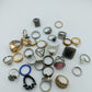 Großes Ringe Konvolut mit verschiedenen Damenringen in unterschiedlichen Designs