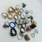 Großes Ringe Konvolut mit verschiedenen Damenringen in unterschiedlichen Designs
