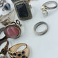 Großes Ringe Konvolut mit verschiedenen Damenringen in unterschiedlichen Designs