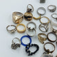 Großes Ringe Konvolut mit verschiedenen Damenringen in unterschiedlichen Designs