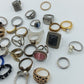 Großes Ringe Konvolut mit verschiedenen Damenringen in unterschiedlichen Designs