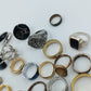 Großes Ringe Konvolut  Damenringe Modeschmuck Sammlung 215g