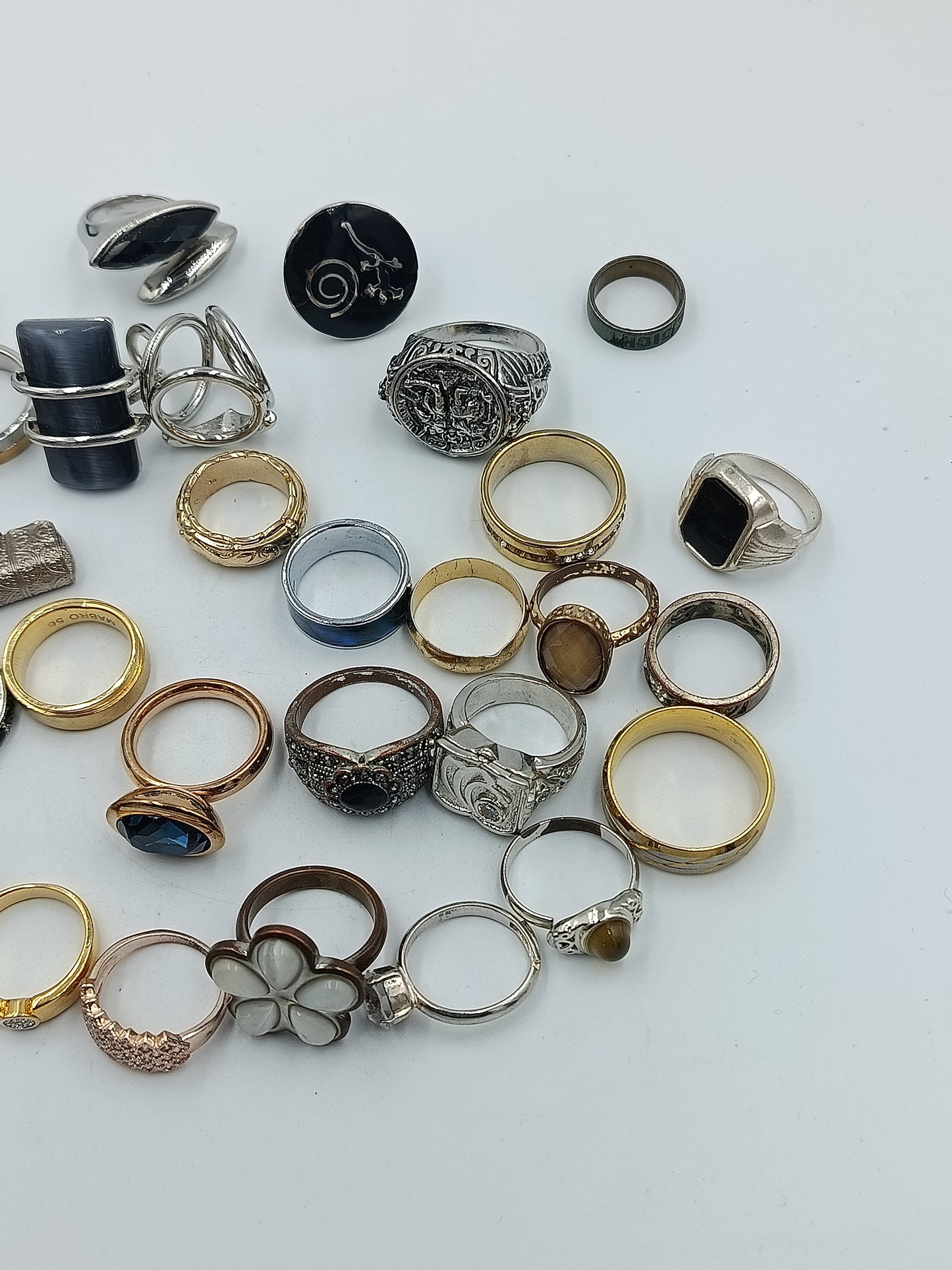 Großes Ringe Konvolut  Damenringe Modeschmuck Sammlung 215g