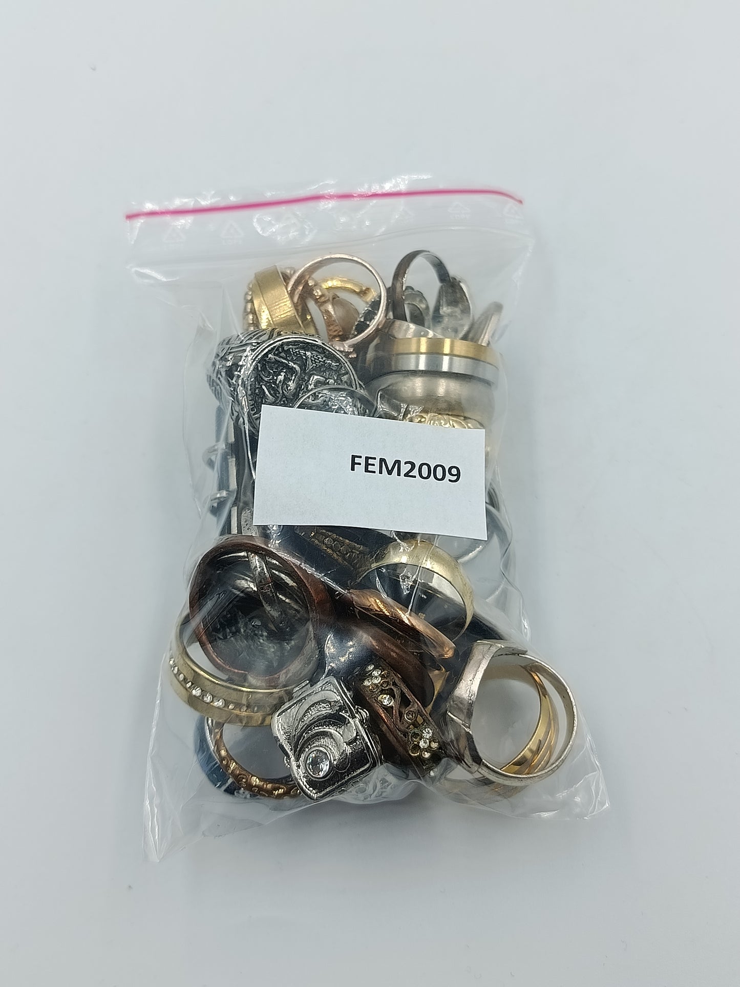 Großes Ringe Konvolut  Damenringe Modeschmuck Sammlung 215g