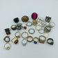 Großes Ringe Konvolut Damenringe Modeschmuck Sammlung ca 176g