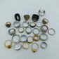 Ringe Konvolut Damenringe Modeschmuck Sammlung ca 165,6g