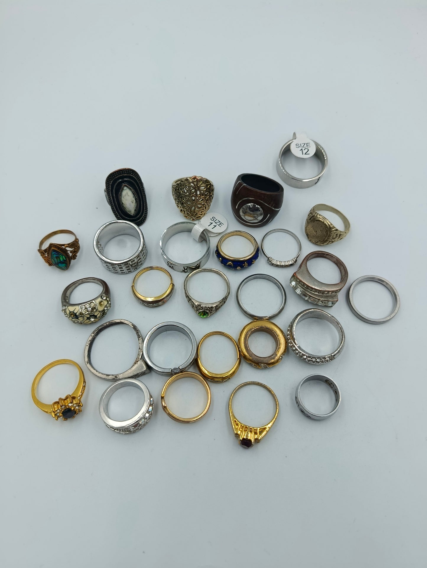 Ringe Konvolut Damenringe Modeschmuck Sammlung ca 165,6g