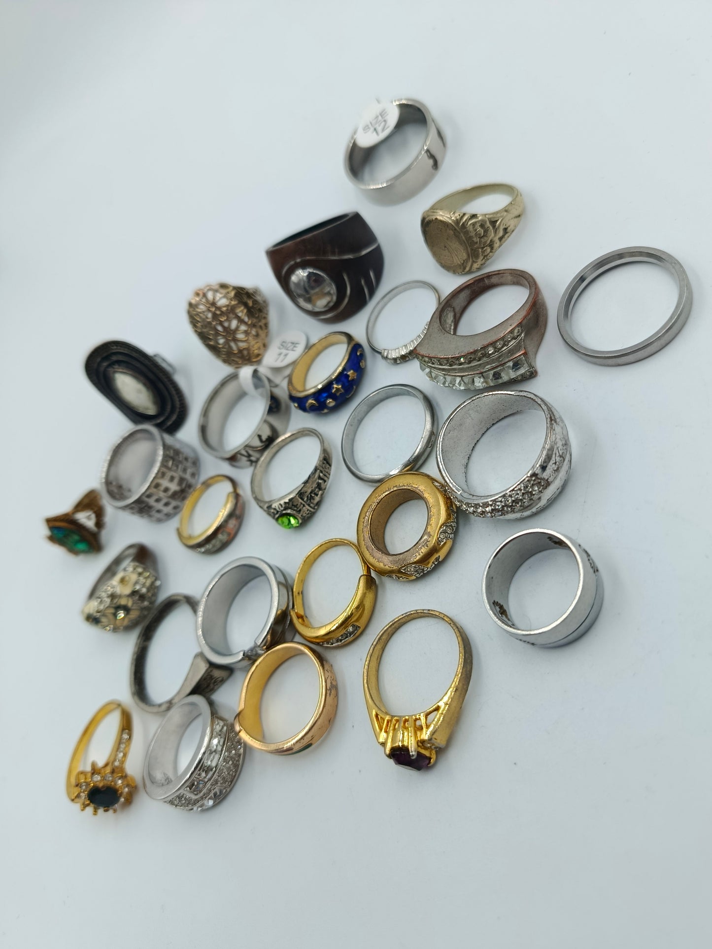 Ringe Konvolut Damenringe Modeschmuck Sammlung ca 165,6g