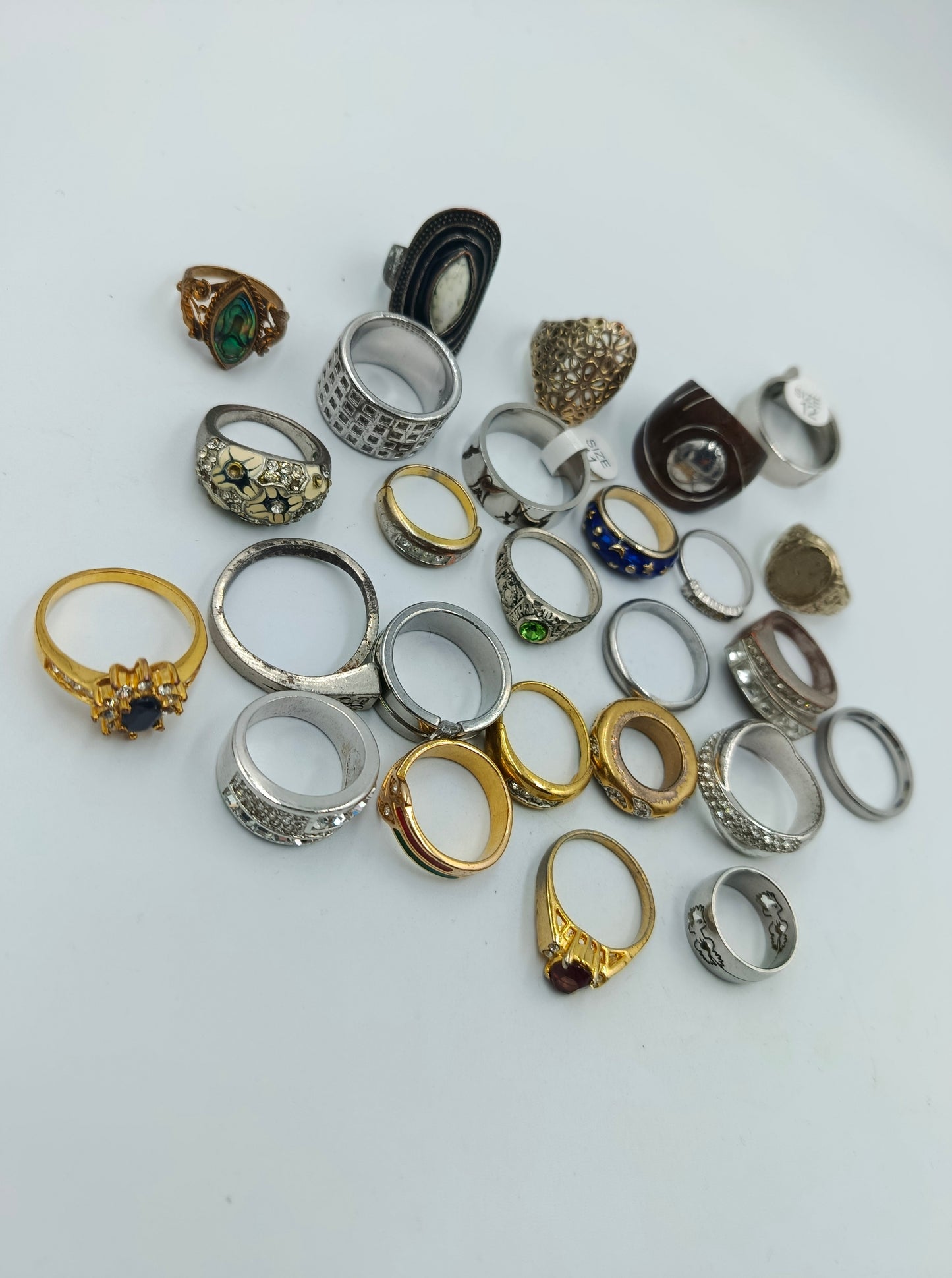 Ringe Konvolut Damenringe Modeschmuck Sammlung ca 165,6g