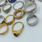 Ringe Konvolut Damenringe Modeschmuck Sammlung ca 165,6g
