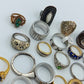 Ringe Konvolut Damenringe Modeschmuck Sammlung ca 165,6g