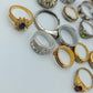 Ringe Konvolut Damenringe Modeschmuck Sammlung ca 165,6g