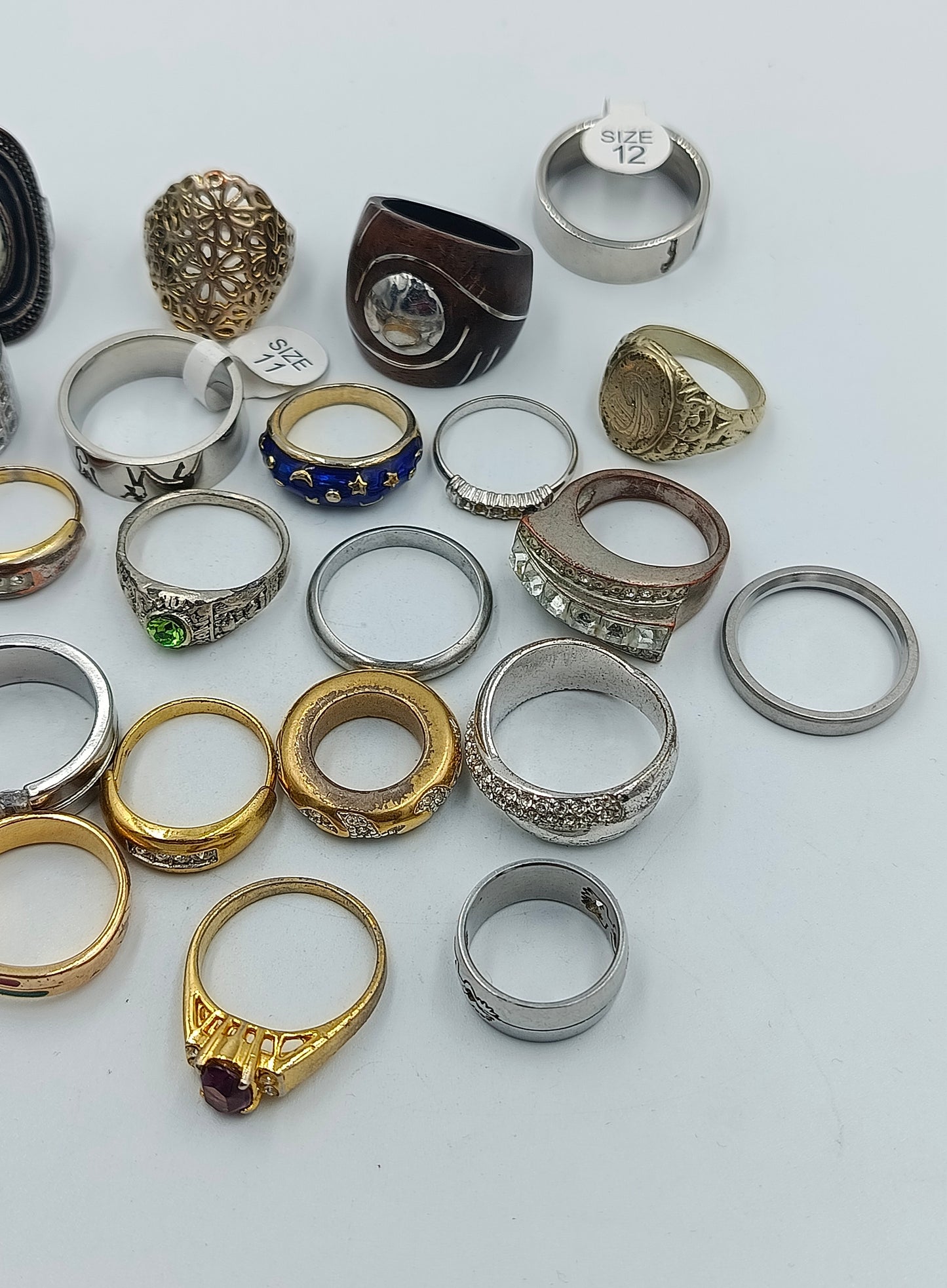 Ringe Konvolut Damenringe Modeschmuck Sammlung ca 165,6g