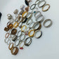 Großes Ringe Konvolut Damenringe Modeschmuck Sammlung ca 225,7g
