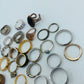 Großes Ringe Konvolut Damenringe Modeschmuck Sammlung ca 225,7g