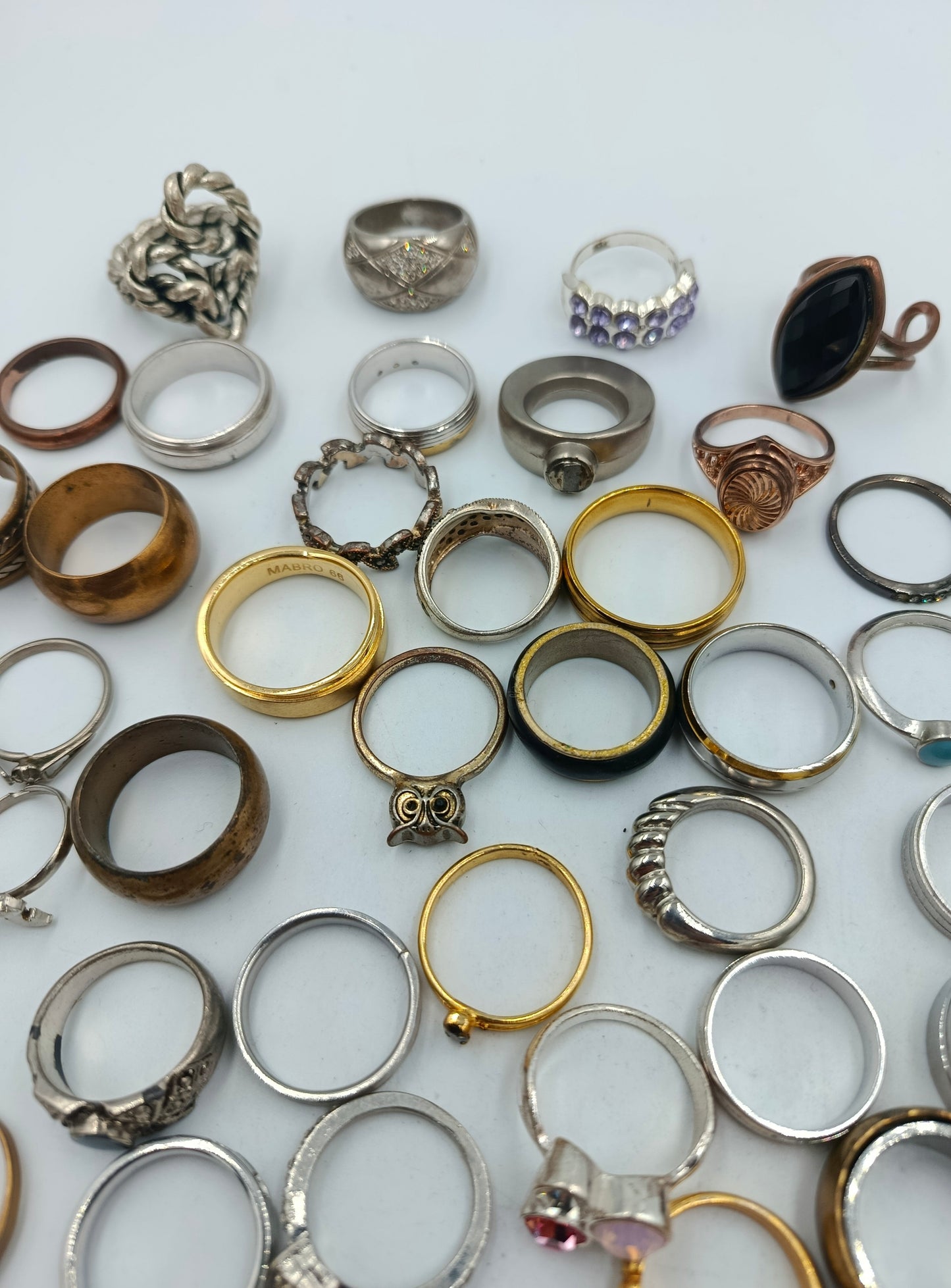 Großes Ringe Konvolut Damenringe Modeschmuck Sammlung ca 225,7g