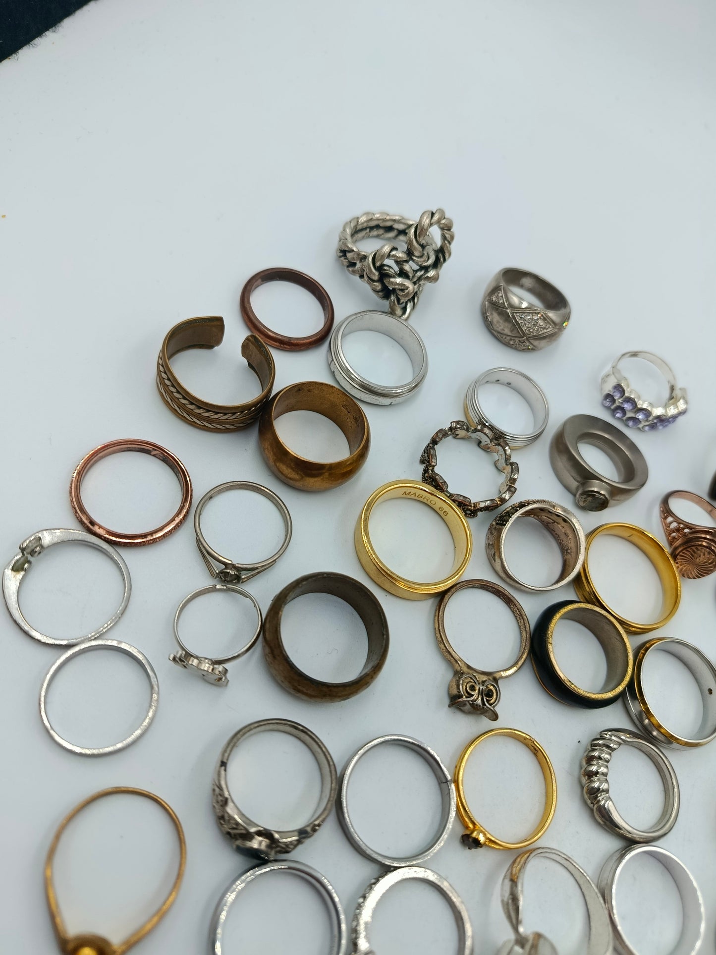 Großes Ringe Konvolut Damenringe Modeschmuck Sammlung ca 225,7g