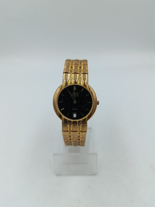 Alfo Pforzheim Damen Uhr Quartz Goldfarben Vintage Klassiker