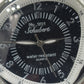 Schubert No.901 Herren Uhr Quarz Edelstahl Lederarmband Schwarz Klassisch