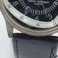 Schubert No.901 Herren Uhr Quarz Edelstahl Lederarmband Schwarz Klassisch