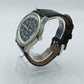 Schubert No.901 Herren Uhr Quarz Edelstahl Lederarmband Schwarz Klassisch