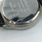 Schubert No.901 Herren Uhr Quarz Edelstahl Lederarmband Schwarz Klassisch