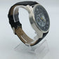 Daniel Hechter Paris Herren Uhr Chronograph Look Schwarz Edelstahl Leder