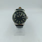 Hirsch Herren Uhr Tachymeter Datum Quarz Edelstahl Lederarmband Sport