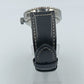Hirsch Herren Uhr Tachymeter Datum Quarz Edelstahl Lederarmband Sport
