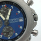Esprit Chronograph Herren Uhr Blau Datum Edelstahl Lederarmband Sport