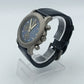 Esprit Chronograph Herren Uhr Blau Datum Edelstahl Lederarmband Sport