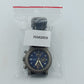 Esprit Chronograph Herren Uhr Blau Datum Edelstahl Lederarmband Sport