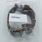 Ice Watch Herren Uhr Braun 10 ATM Datum Silikonarmband Sport Taucherstil