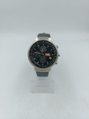 Auto Motor und Sport Chronograph Herren Uhr Tachymeter Datum Quarz Sport