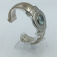 G.K. Damen Armreif Uhr Silber Blau Quarz Designuhr verstellbar
