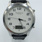 Madison New York Herren Uhr Analog Digital Quarz Lederarmband