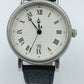 Hirsch Herren Uhr Edelstahl Datum Klassisch Römische Zahlen Quarz