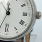 Hirsch Herren Uhr Edelstahl Datum Klassisch Römische Zahlen Quarz