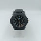 Herren Uhr Sportlich Schwarz 3ATM Datum Quarz Outdoor Armbanduhr