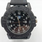 Herren Uhr Sportlich Schwarz 3ATM Datum Quarz Outdoor Armbanduhr