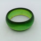 Vintage Armreif Grün Kunststoff Bakelit Stil 7cm Schmuck Damen
