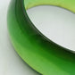 Vintage Armreif Grün Kunststoff Bakelit Stil 7cm Schmuck Damen