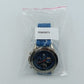Longboard Stories Herren Uhr Chronograph Look Blau Tachymeter Sport