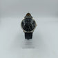 Bergmann 1956 Herren Uhr Datum Schwarz Klassisch Edelstahl Leder