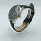 Bergmann 1956 Herren Uhr Datum Schwarz Klassisch Edelstahl Leder