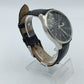 Bergmann 1956 Herren Uhr Datum Schwarz Klassisch Edelstahl Leder
