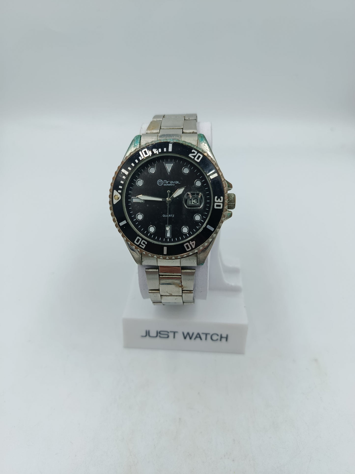 Miraval Germany Taucheruhr Herren Datum Edelstahl Uhr Diver Style