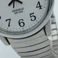 Timex Indiglo Herren Uhr Flexband Silber Klassisch WR30M