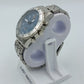 Osco Steel Chronograph Herren Uhr Edelstahl Blau Datum 5BAR